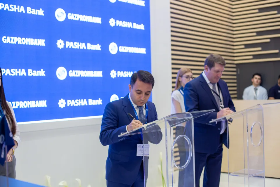 PASHA Bank подписал с Газпромбанком соглашение о сотрудничестве