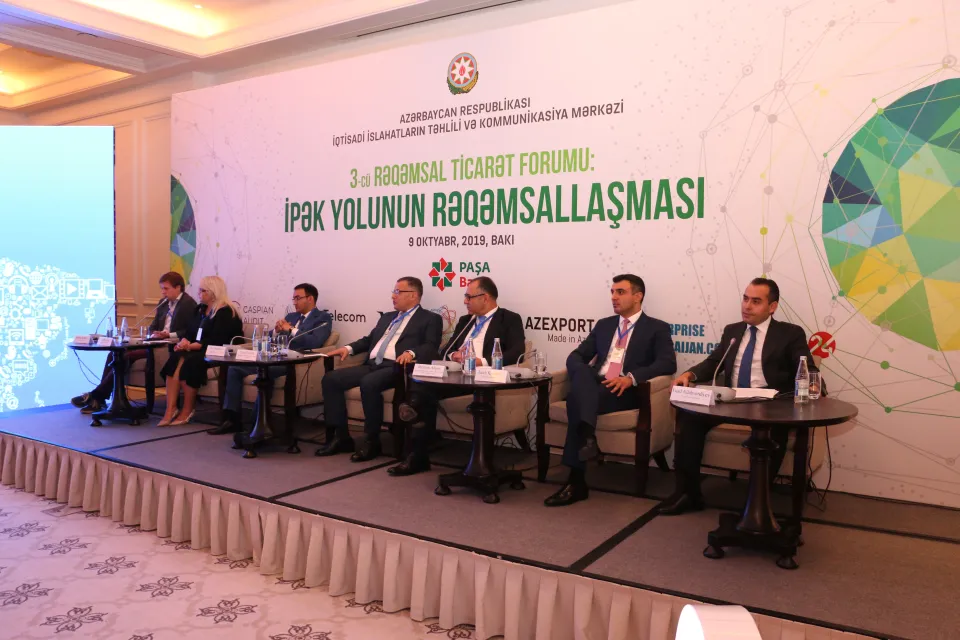 PAŞA Bank "3-сu Rəqəmsal Ticarət Forumu: İpək Yolunun Rəqəmsallaşması” konfransında iştirak etdi