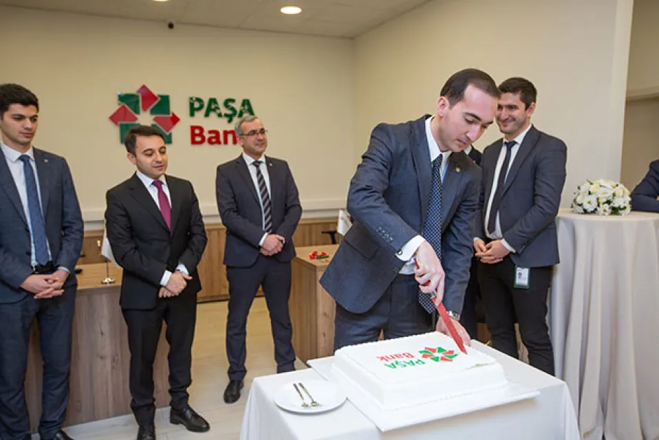 "Sədərək" ticarət mərkəzində PAŞA Bankın KOS-lara xidmət göstərəcək yeni şöbəsi açıldı