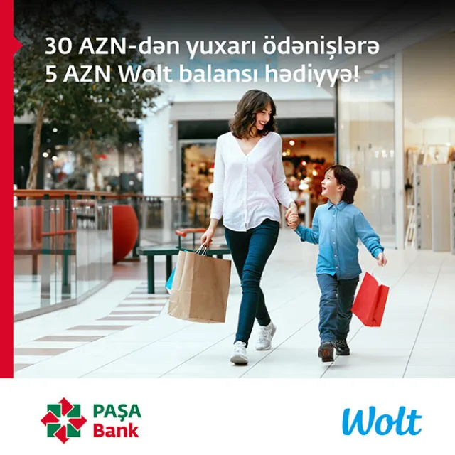 Ümumdünya Uşaqlar Günü münasibətilə PAŞA Bank kart sahibləri üçün xüsusi fürsətlər!