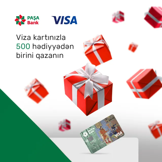 PAŞA Bankdan VISA kart sahibləri üçün yeni kampaniya!