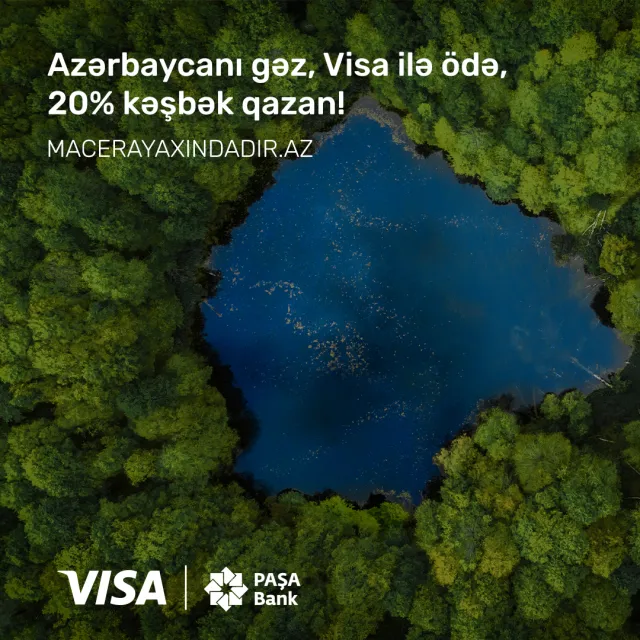 “Visa” ilə səyahət zamanı kəşbək qazanın!