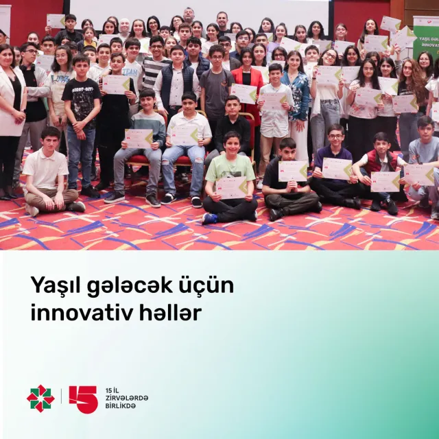 “PAŞA Bank”ın tərəfdaşlığı ilə "Yaşıl Gələcək üçün İnnovativ Həllər" adlı eko “bootcamp”ı keçirilib