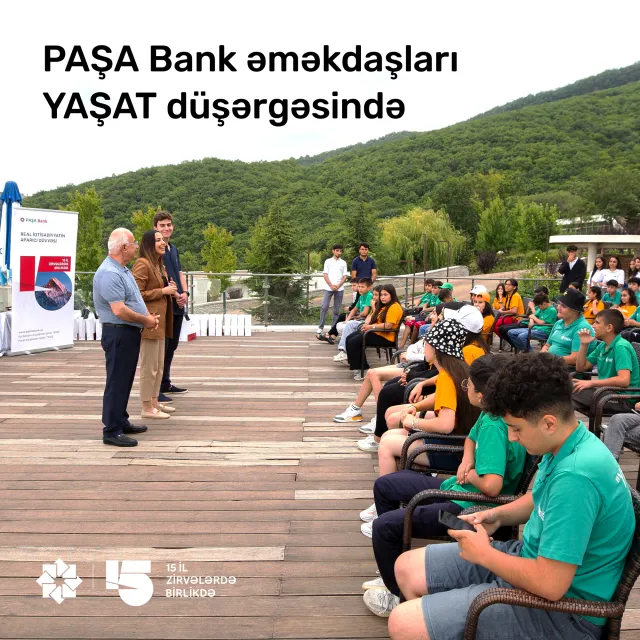 “PAŞA Bank”ın tərəfdaşlığı ilə ikinci “YAŞAT” düşərgəsi təşkil olunub