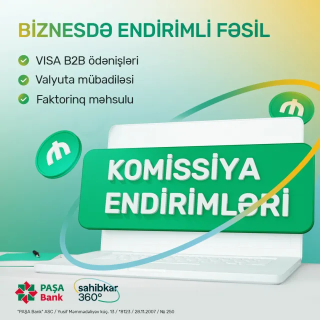 “PAŞA Bank”dan kiçik və orta biznes sahibləri üçün "Biznes fəsli" kampaniyası