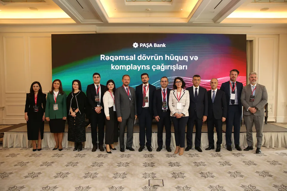 “PAŞA Bank” “Rəqəmsal dövrün hüquq və komplayns çağırışları” mövzusunda beynəlxalq konfrans keçirib