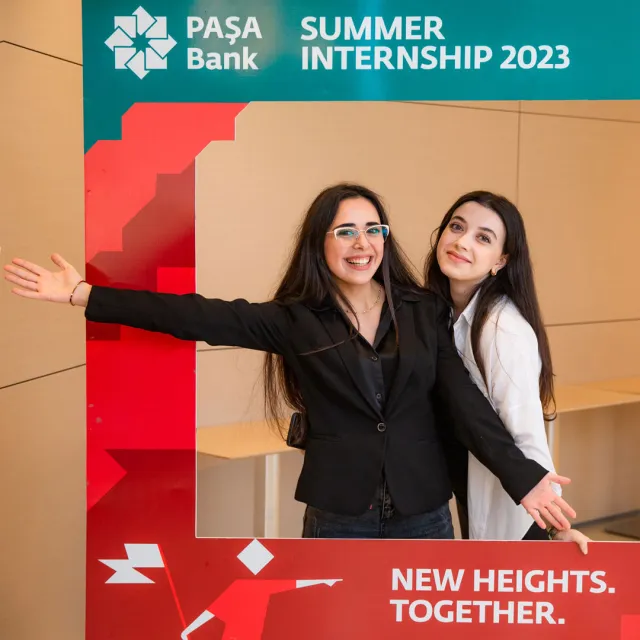 “PAŞA Bank”ın “Yay Təcrübə 2023” proqramının bağlanış mərasimi kecirilib
