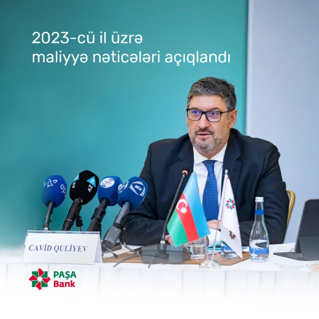 “PAŞA Bank” 2023-cü il üzrə maliyyə nəticələrini açıqlayıb