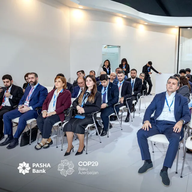 “PAŞA Bank”ın təşkilatçılığı ilə “İqlim maliyyəsinin milli inkişaf hədəfləri ilə uyğunlaşdırılması: Azərbaycanın yolu” adlı panel keçirilib