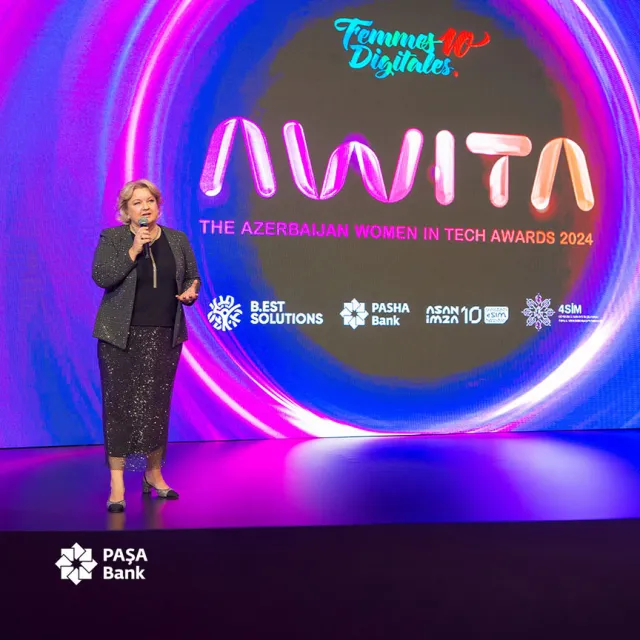 “PAŞA Bank”ın qızıl sponsorluğu ilə “AWITA 2024” mükafatının təqdimat mərasimi keçirilib