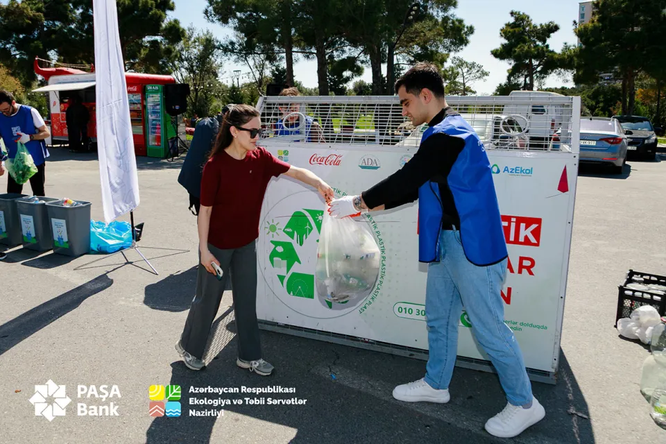 “PAŞA Bank”ın dəstəyi ilə “Tullantıları hədiyyələrə dəyiş” festivalı keçirildi