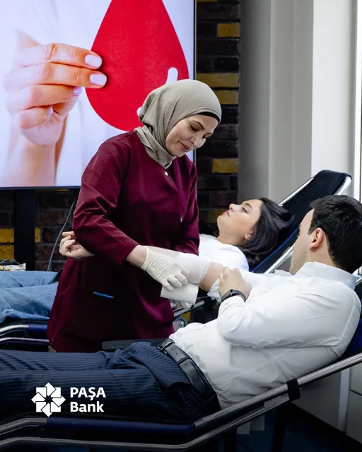 "PAŞA Bank" “Talassemiyasız həyat naminə” devizi ilə qanvermə aksiyası keçirib