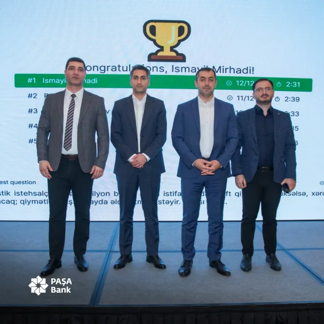 “PAŞA Bank” “Xəzinədarlıq törəmə maliyyə alətlərinin təqdimatı” adlı seminar keçirib