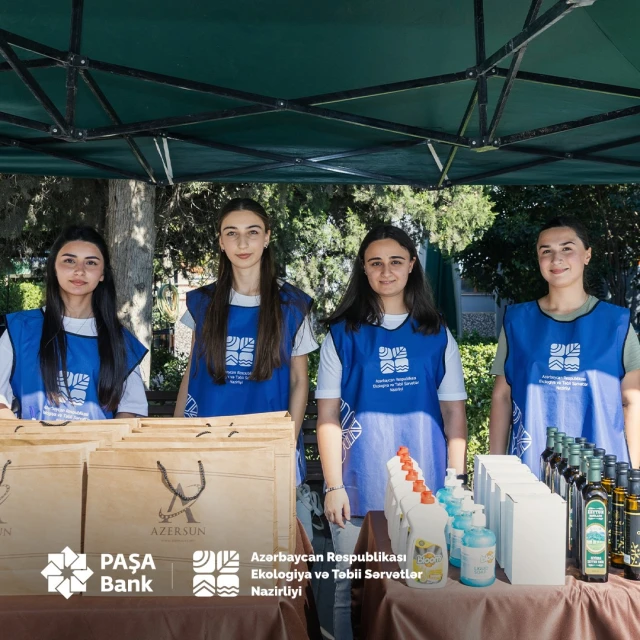 “PAŞA Bank” ekoloji məsuliyyət təşəbbüslərini dəstəkləməyə davam edir