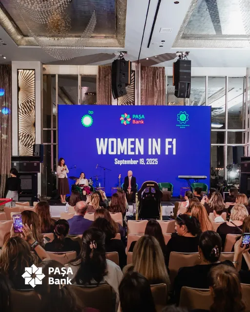 “PAŞA Bank” qadın liderliyini təşviq edən “Women in Formula One” tədbirinin sponsorudur
