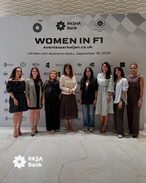 “PAŞA Bank” qadın liderliyini təşviq edən “Women in Formula One” tədbirinin sponsorudur