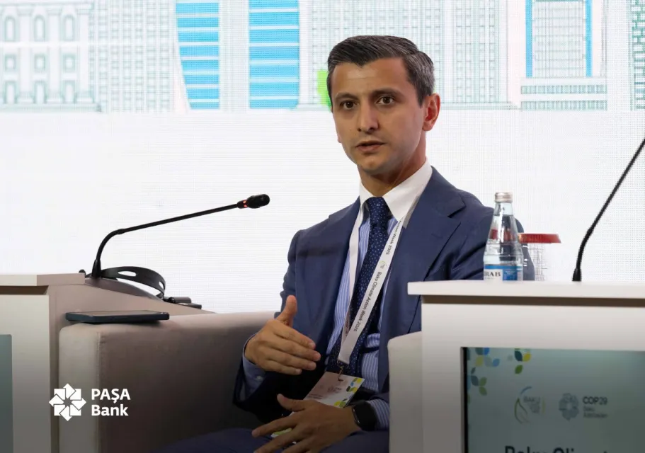 COP29 sonrası “PAŞA Bank”: Dayanıqlı maliyyələşməyə və yaşıl keçidə dəstək