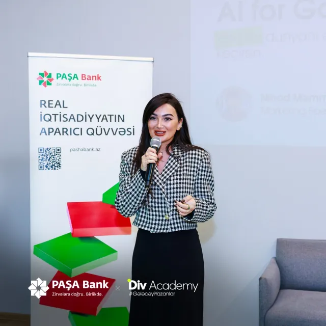 PAŞA Bank-ın dəstəyi ilə “AI for Good” süni intellekt təlim proqramının açılış mərasimi keçirildi