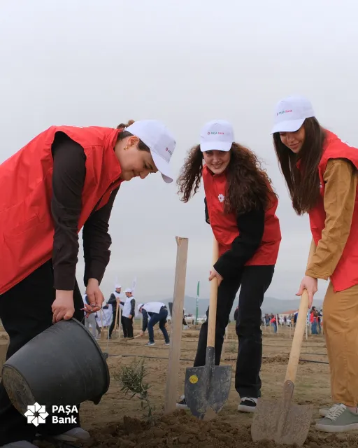 PASHA Bank joins tree-planting campaign