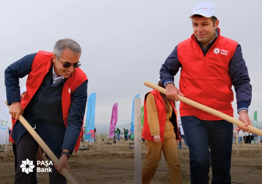 PASHA Bank joins tree-planting campaign