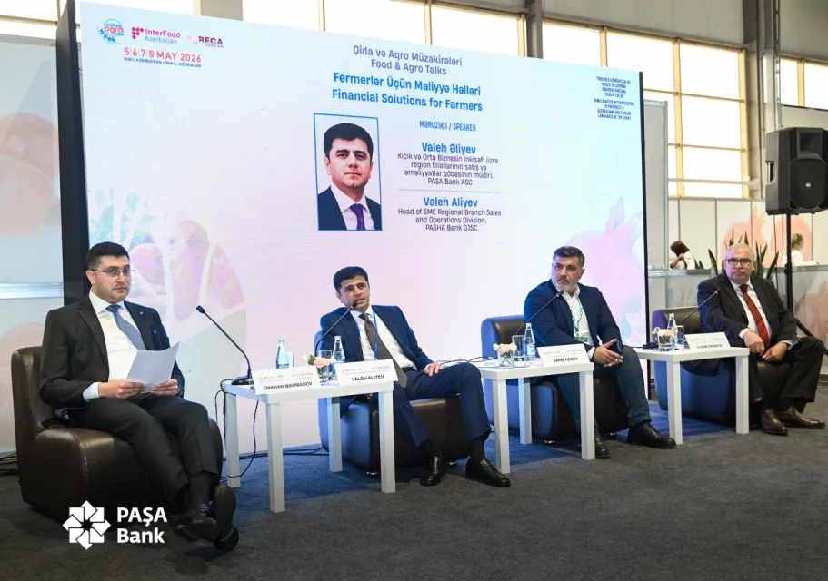 PASHA Bank officially partners with “Caspian Agro Week” and “InterFood Azerbaijan” expos