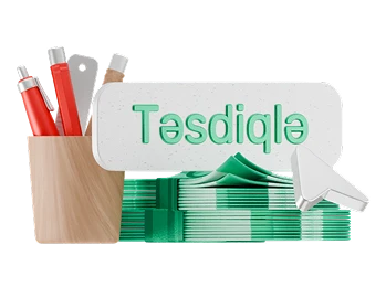 “Təsdiqlə” düyməsinə toxunun