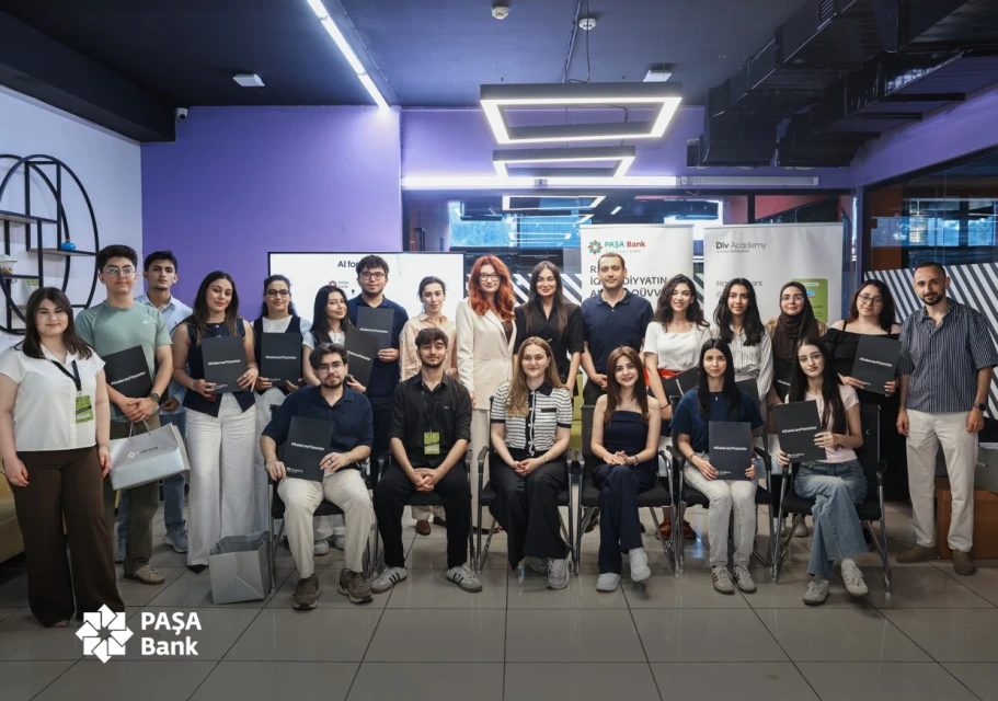 PAŞA Bank-ın dəstəyi ilə keçirilən “AI for Good” layihəsi başa çatdı
