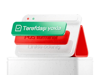 “Tərəfdaşı yoxla” bölməsini seçin