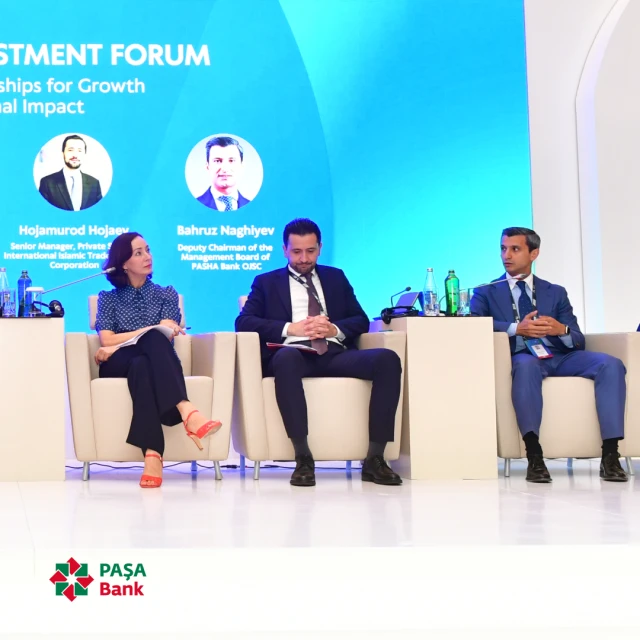 PAŞA Bank ikinci Azərbaycan Beynəlxalq İnvestisiya Forumunda (AIIF) beynəlxalq maliyyə əməkdaşlığını müzakirə edib