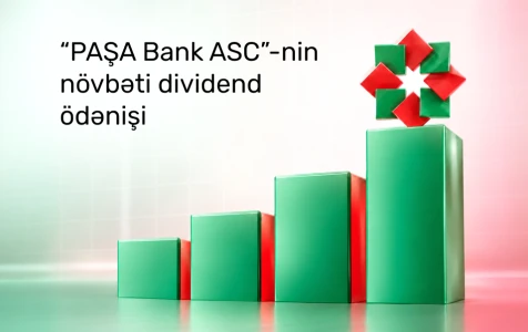 PAŞA Bank ASC-nin növbəti dividend ödənişi haqqında