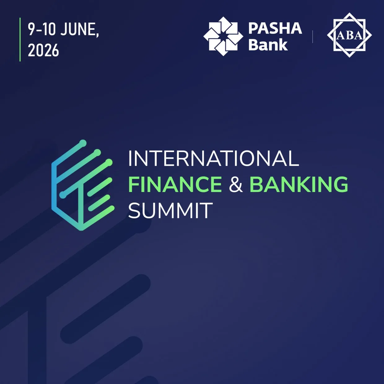 PAŞA Bank "Beynəlxalq Maliyyə və Bankçılıq Sammiti 2026"nin sponsorudur