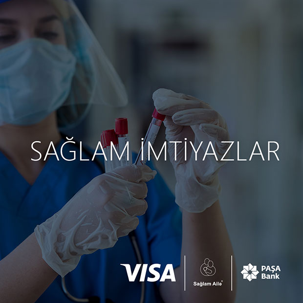 Premium Visa kart sahiblərinə ödənişsiz COVID-19 testi!