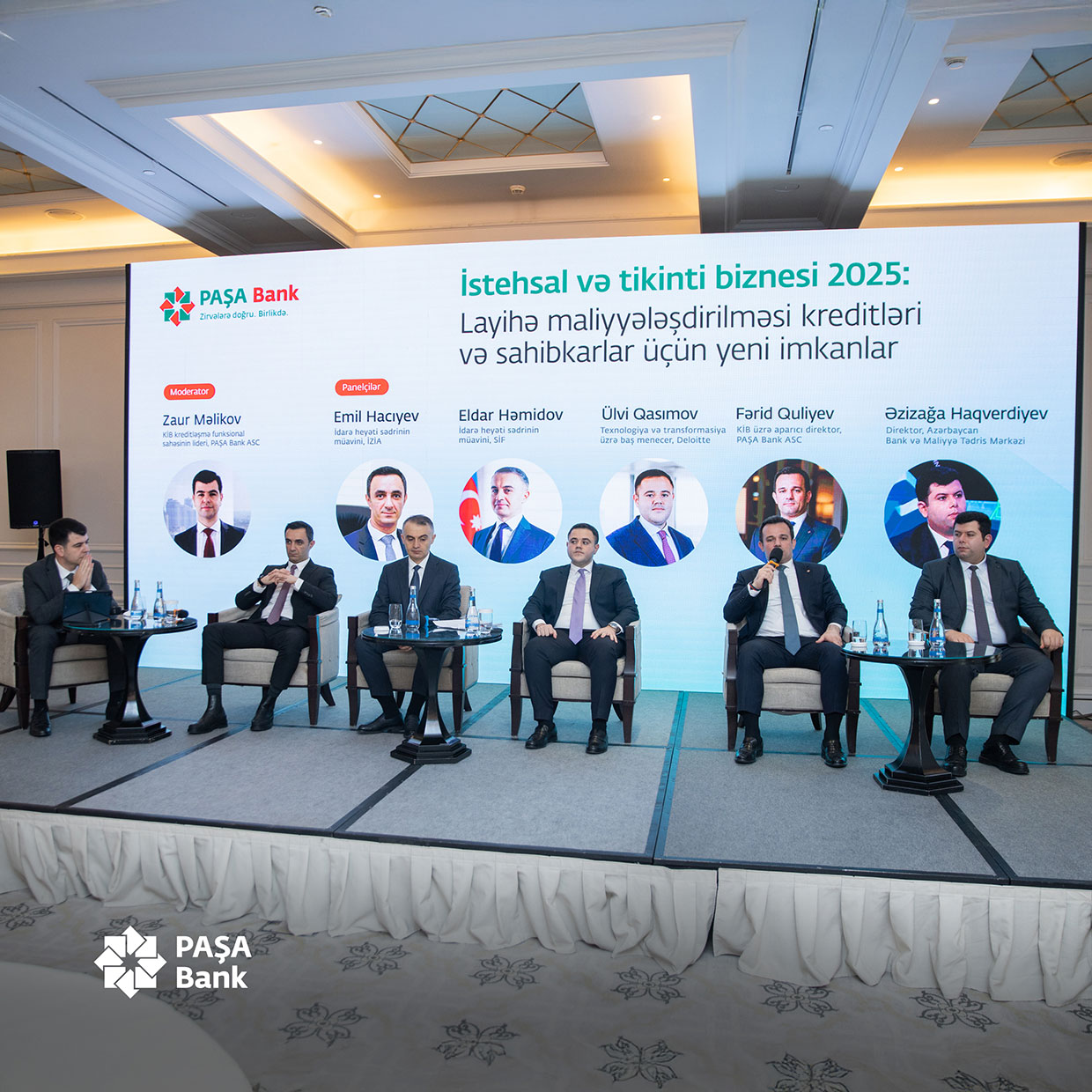 “PAŞA Bank” istehsal və tikinti biznesində layihə maliyyələşdirilməsi imkanlarını müzakirə edib