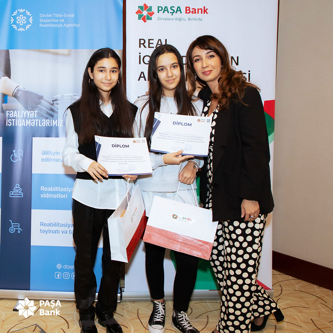 “PAŞA Bank” Beynəlxalq Əlillər Gününə həsr edilmiş növbəti sosial layihəni həyata keçirib