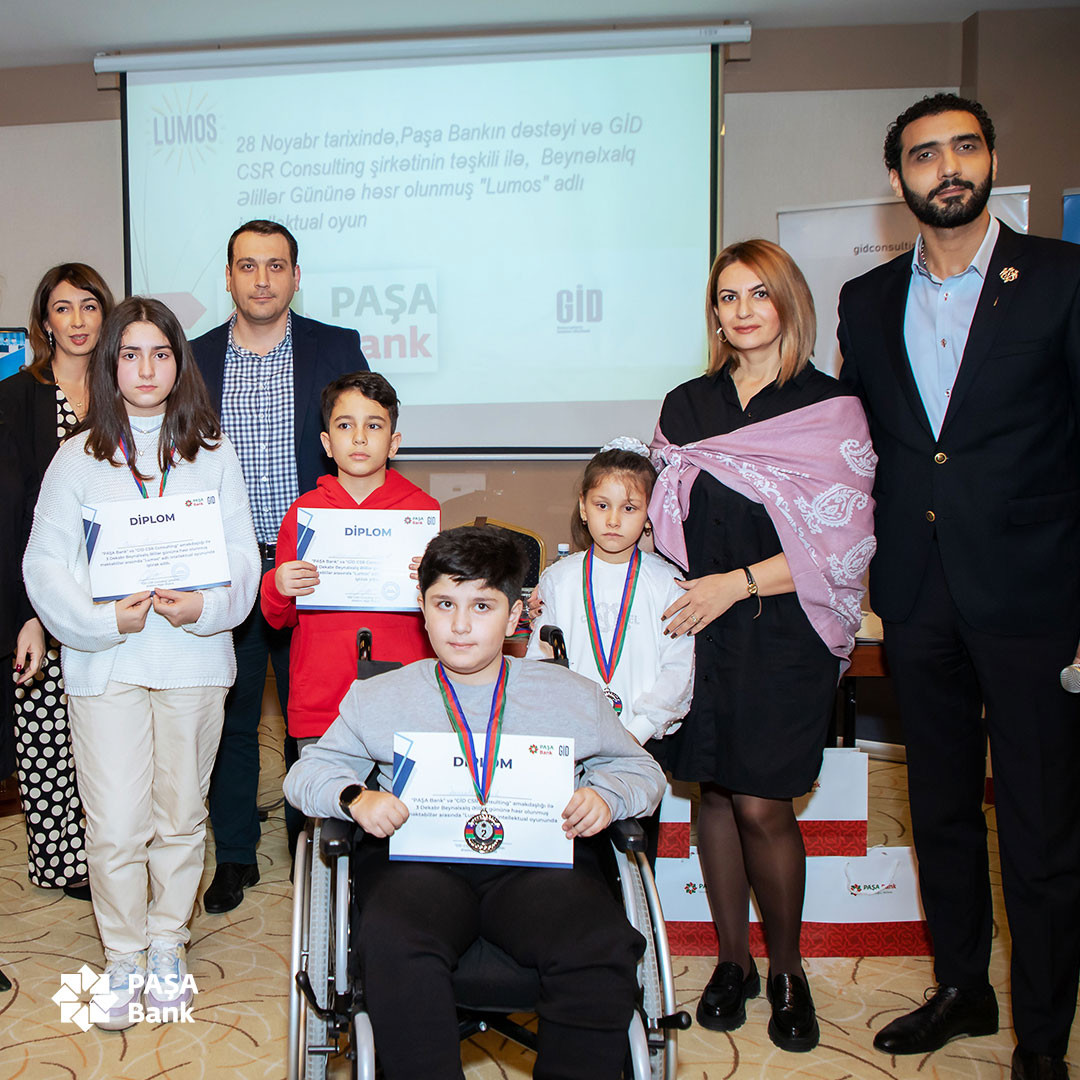 “PAŞA Bank” Beynəlxalq Əlillər Gününə həsr edilmiş növbəti sosial layihəni həyata keçirib