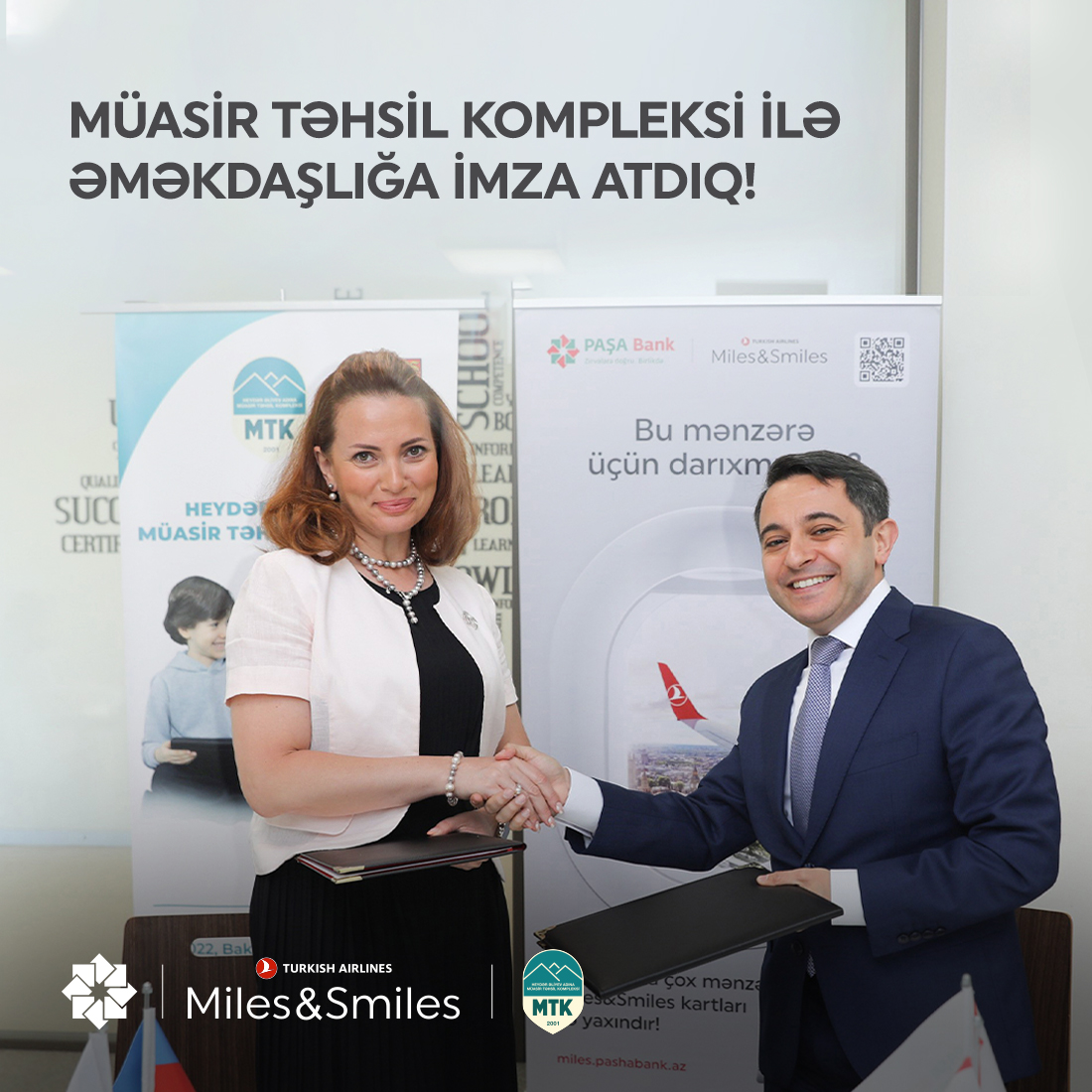 PAŞA Bank və Müasir Təhsil Kompleksi arasında əməkdaşlıq!