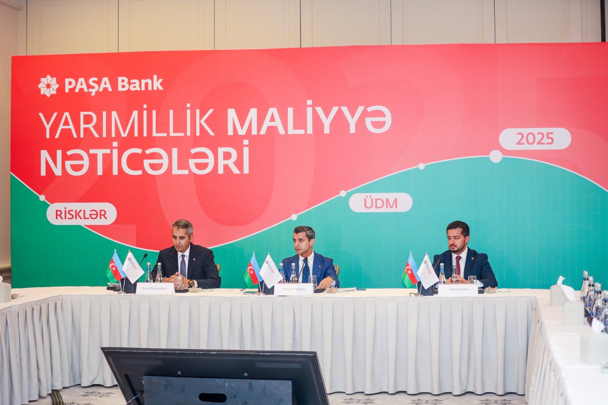 “PAŞA Bank” 2025-ci ilin ilk yarımillik maliyyə nəticələrini açıqlayıb