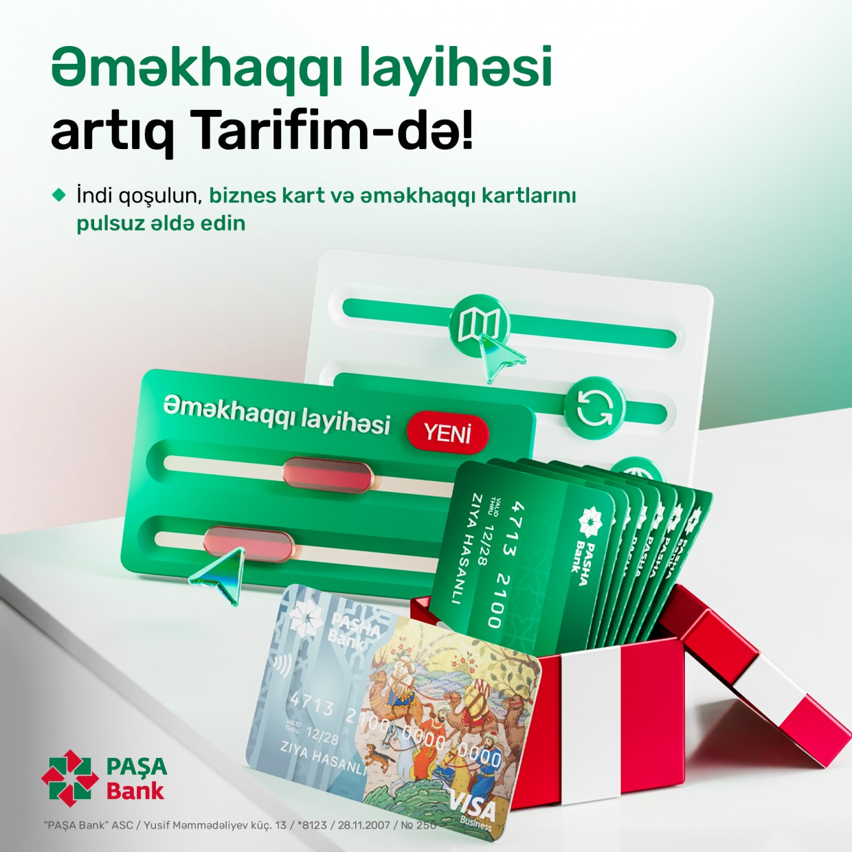 “PAŞA Bank” biznes müştərilərinə “Tarifim” məhsulu ilə yeni imkanlar təqdim edir